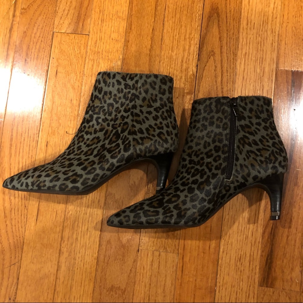 Leopard Print Booties - Picture 6 of 7